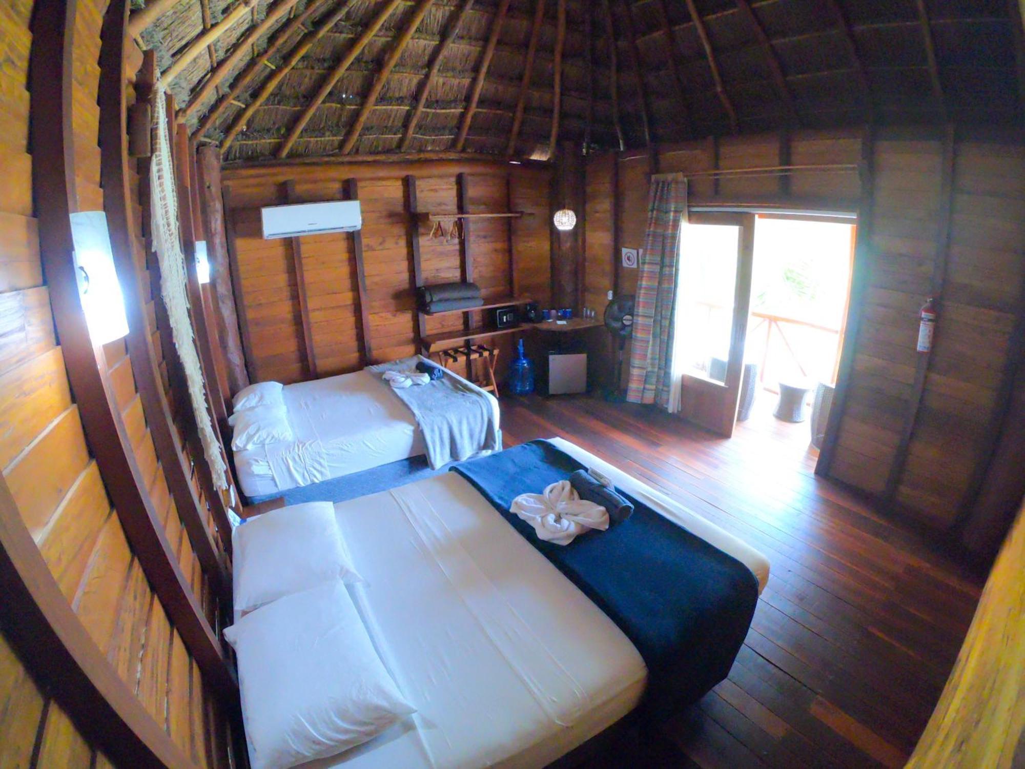 Palmeras de Mahahual Cabañas Habitación foto