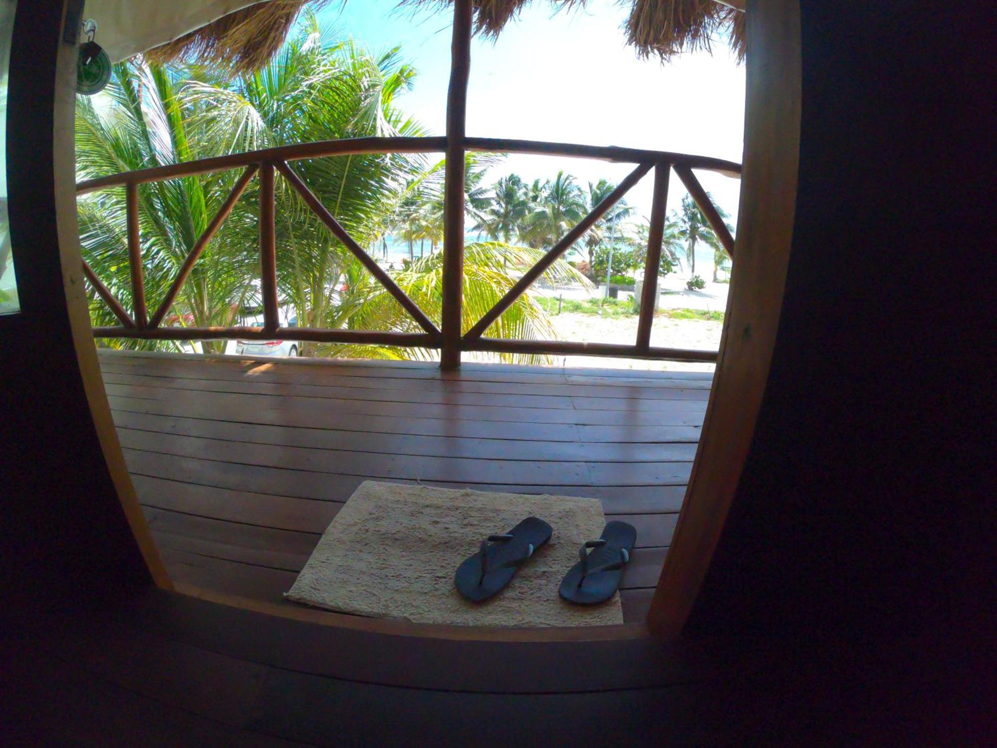 Palmeras de Mahahual Cabañas Habitación foto