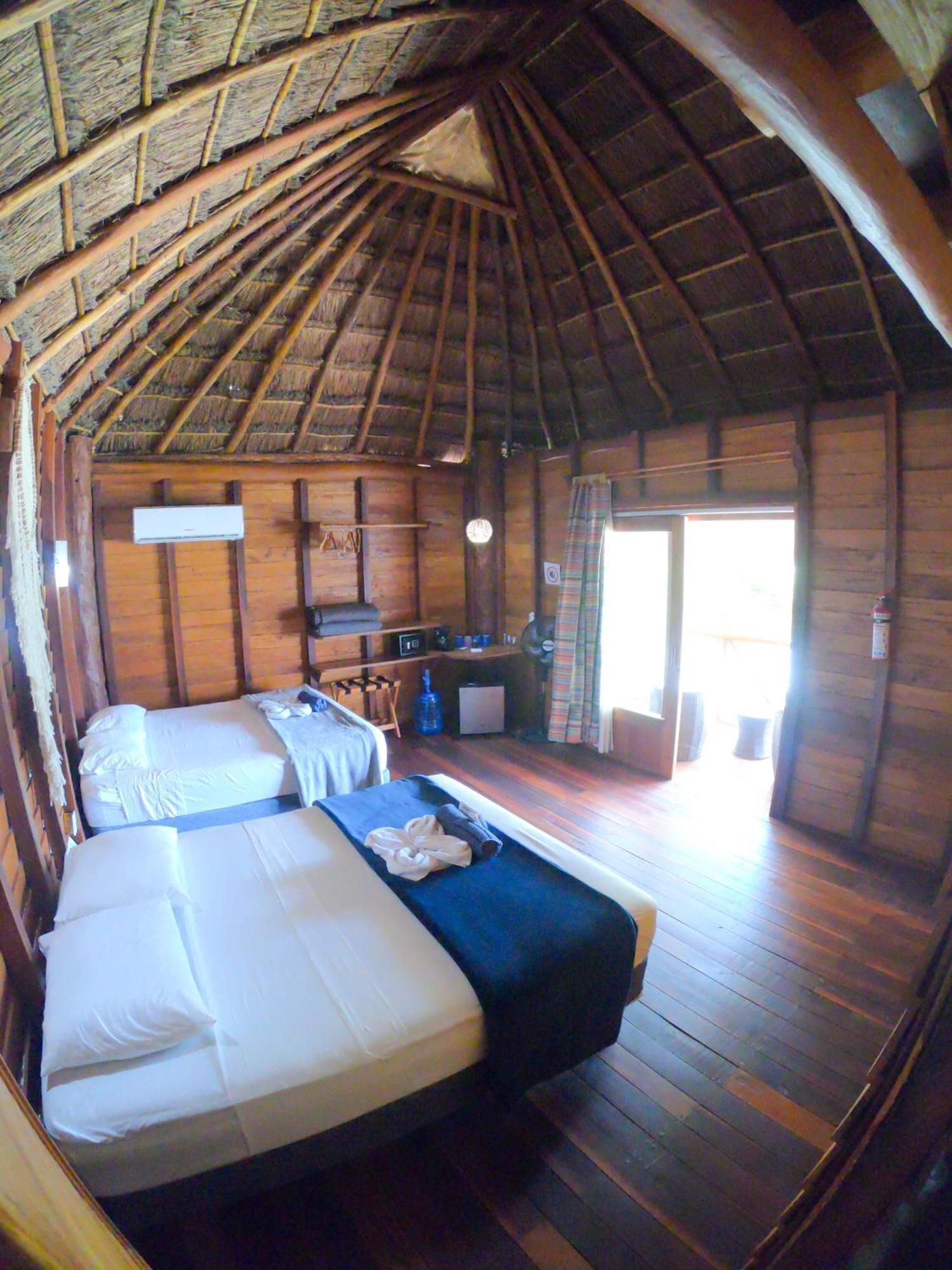 Palmeras de Mahahual Cabañas Habitación foto