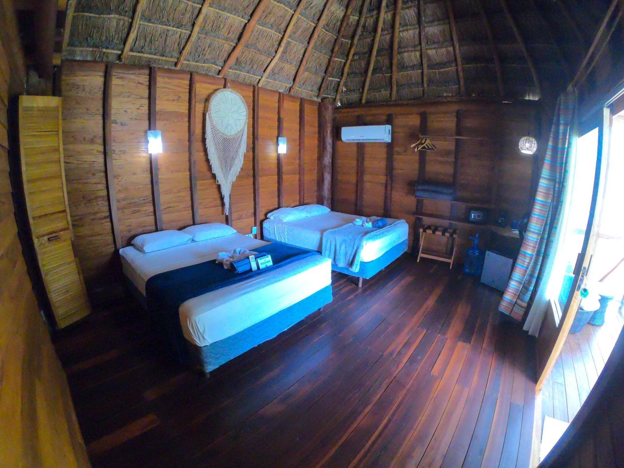 Palmeras de Mahahual Cabañas Habitación foto