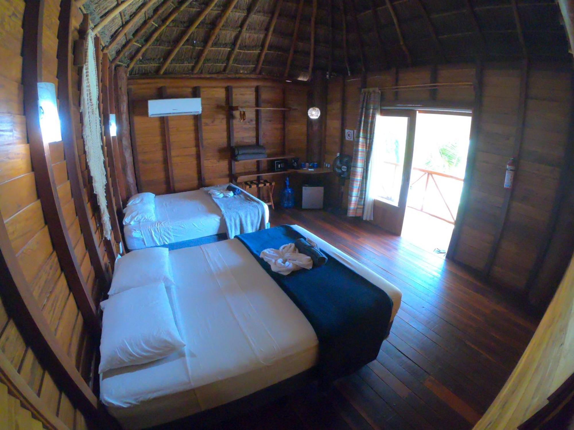 Palmeras de Mahahual Cabañas Habitación foto