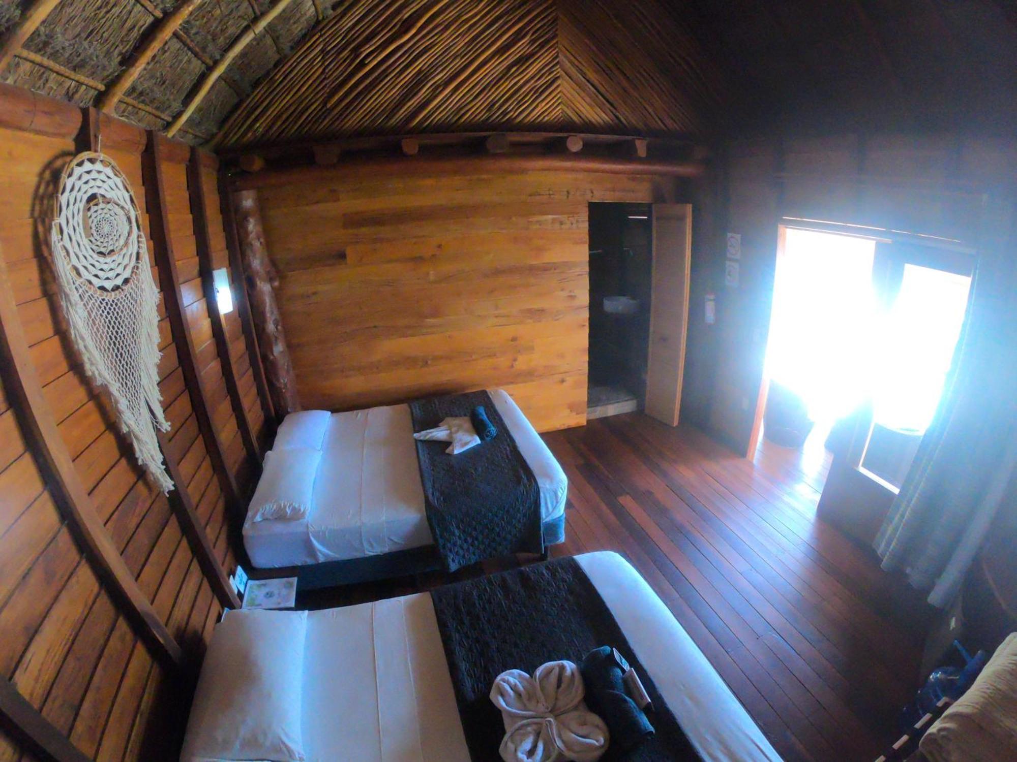 Palmeras de Mahahual Cabañas Habitación foto