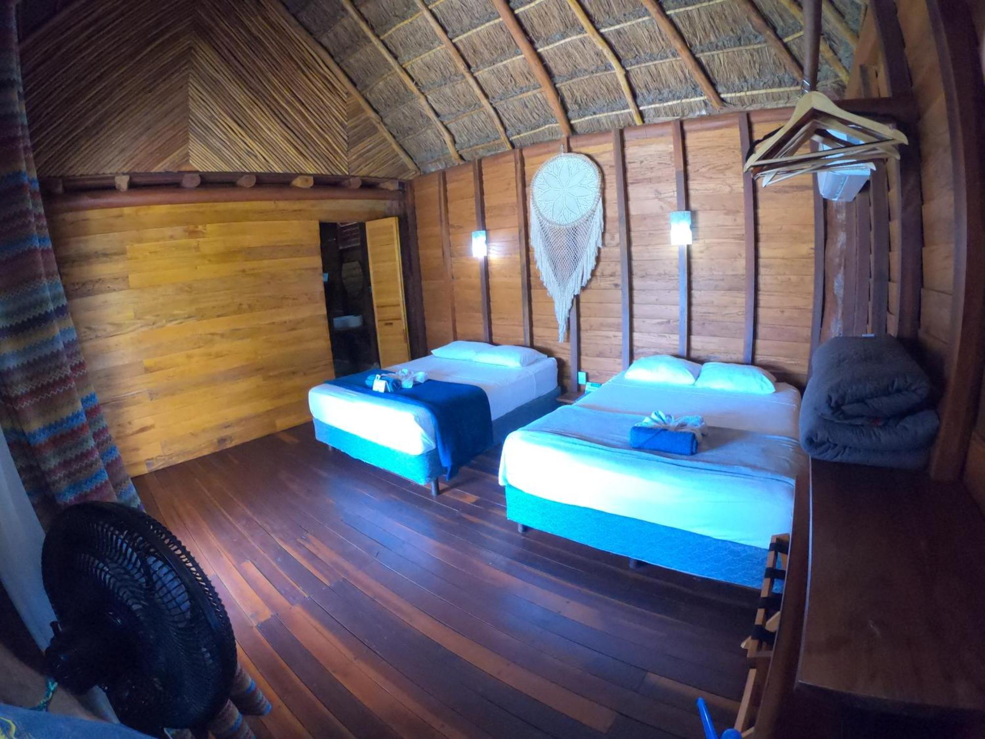 Palmeras de Mahahual Cabañas Habitación foto