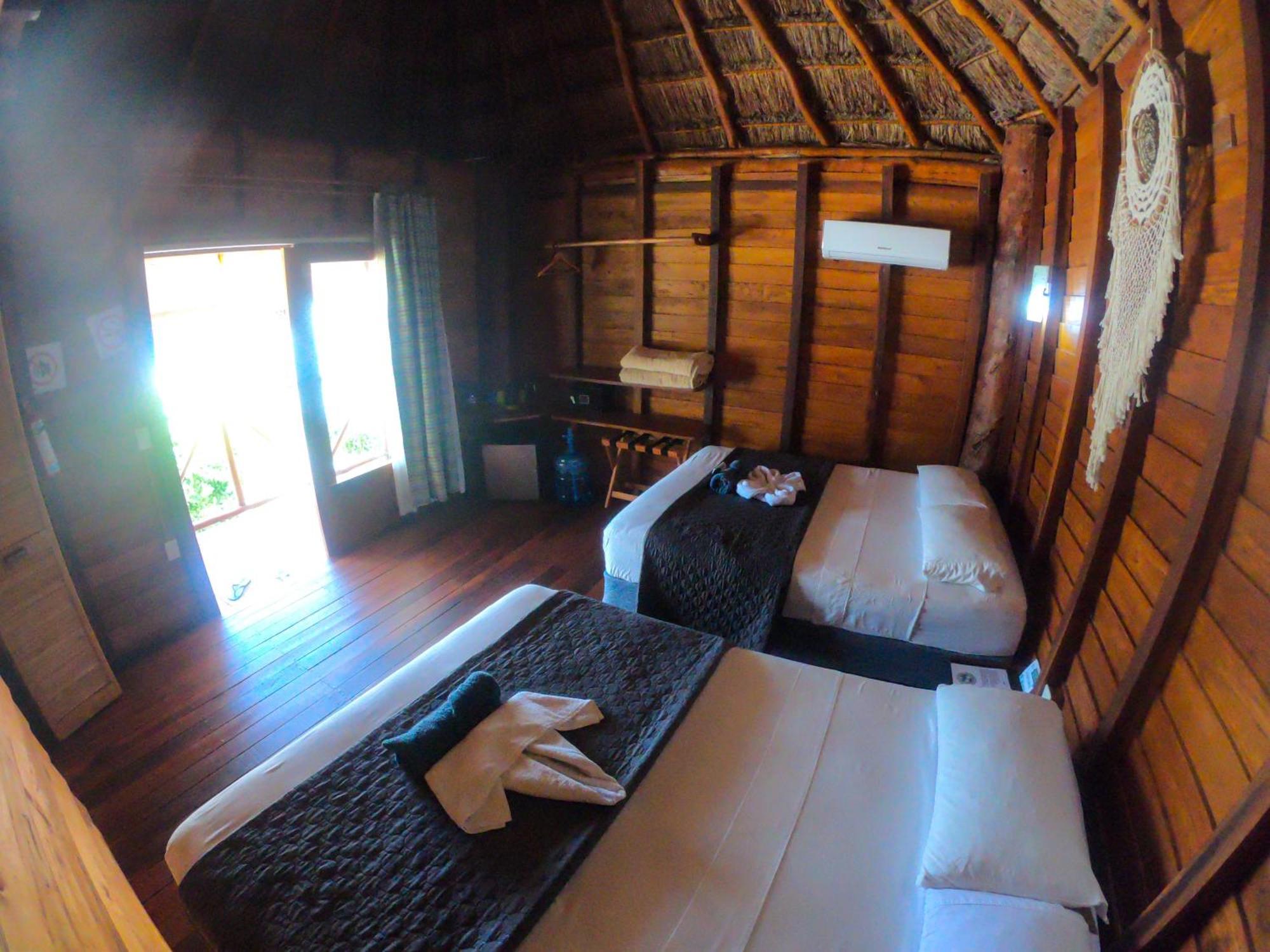 Palmeras de Mahahual Cabañas Habitación foto