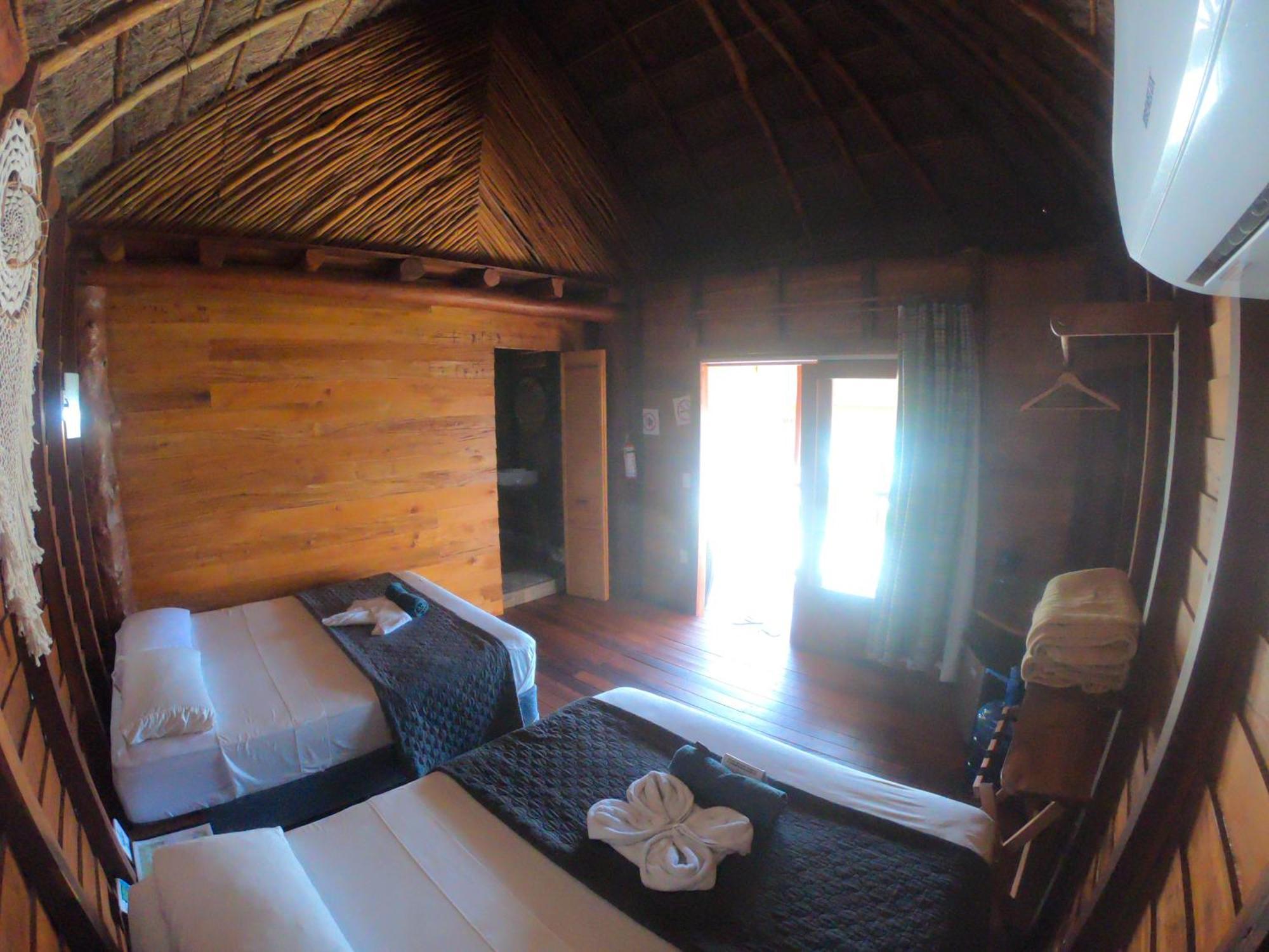 Palmeras de Mahahual Cabañas Habitación foto